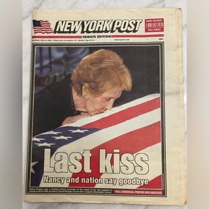 COPY - New York Post Newspaper dated 6/12/2004 Ronald Reagan’s death